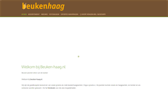 Desktop Screenshot of beuken-haag.nl